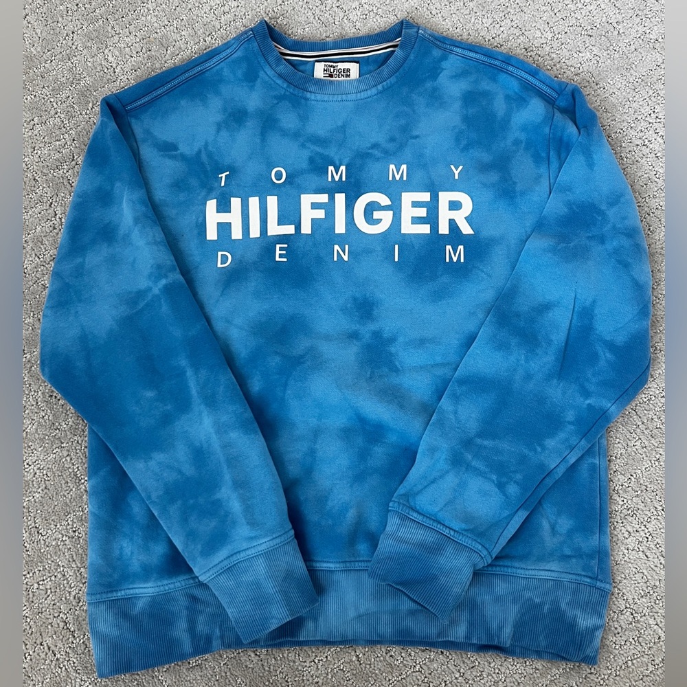 Tie dye Tommy Hilfiger sweatshirt